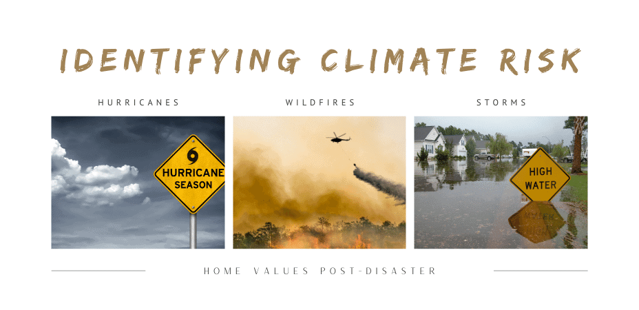 Identifying natural disasters and risk