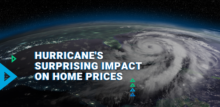 A view of hurricane over North America