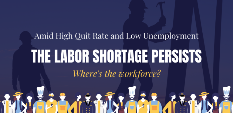 Image of workers and labor shortage