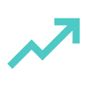 Upward Trend Icon