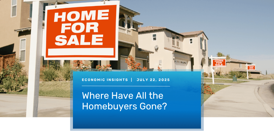 Row of houses for sale, no homebuyers