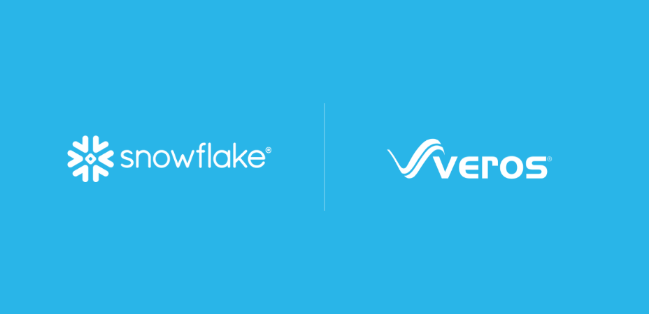 Snowflake and Veros logo images
