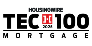 HousingWire Tech100 award logo